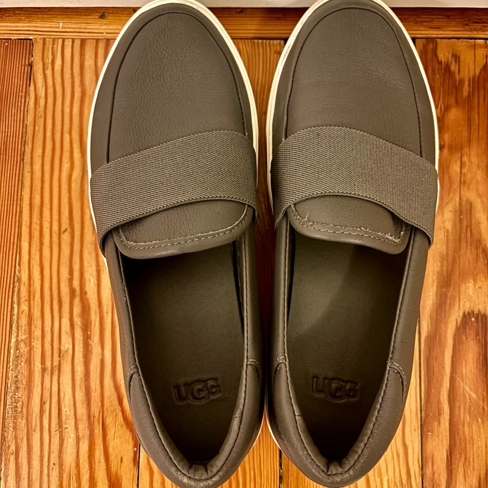 UGG Women Charcoal Slip-On Shoes Size 8